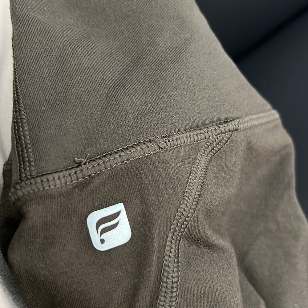 Dark Green Fabletics High Compression Legging - image 2